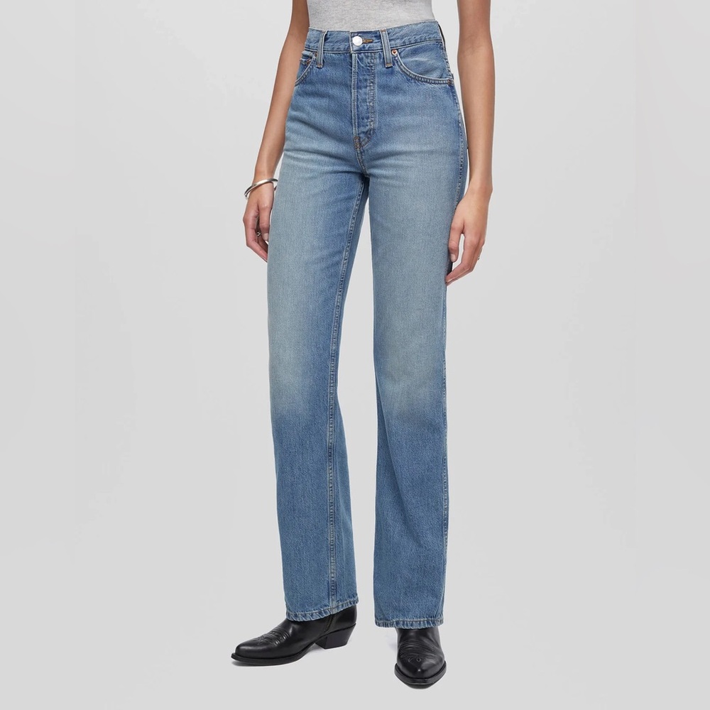 Re/done denim 90s high rise loose